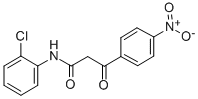 2'-CHLORO-2-(4-NITROBENZOYL)ACETANILIDE Structure