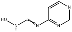 Methanimidamide, N-hydroxy-N-4-pyrimidinyl- (9CI) Structure