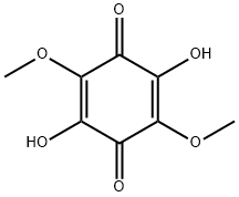 2,5-Cyclohexadiene-1,4-dione, 2,5-dihydroxy-3,6-dimethoxy- (9CI) Structure