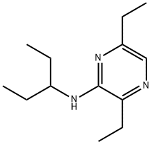 Pyrazinamine, 3,6-diethyl-N-(1-ethylpropyl)- (9CI) Structure