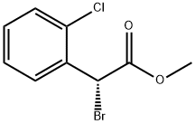 Methyl Alpha-Bromo-2-Chlorobenzeneacetic Acetate 구조식 이미지