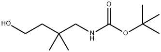 Carbamic acid, (4-hydroxy-2,2-dimethylbutyl)-, 1,1-dimethylethyl ester (9CI) Structure