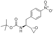 ERYTHRO-N-BOC-L-4-니트로페닐알라닌에폭사이드 구조식 이미지