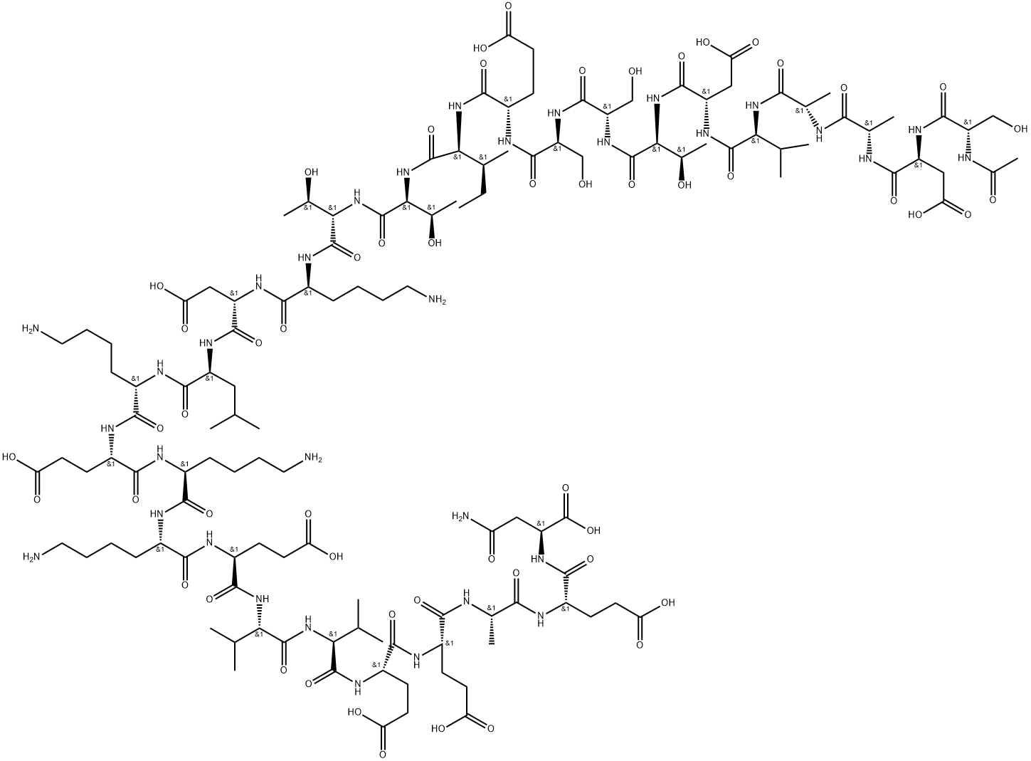 Thymosin α1 구조식 이미지