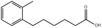 6-o-tolyl-hexanoic acid 구조식 이미지