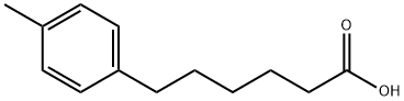 6-p-tolyl-hexanoic acid 구조식 이미지