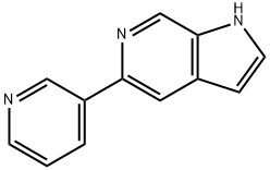 1H-Pyrrolo[2,3-c]pyridine, 5-(3-pyridinyl)- 구조식 이미지