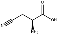 BETA-CYANO-L-ALANINE Structure