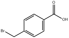 4-Bromomethylbenzoic acid 구조식 이미지