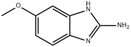 5-메톡시-1H-벤조이미다졸-2-일라민 구조식 이미지