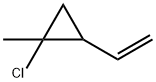 1-Chloro-2-ethenyl-1-methylcyclopropane Structure