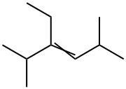 3-에틸-2,5-디메틸-3-헥센 구조식 이미지