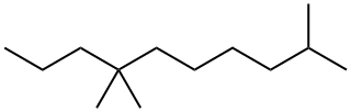 2,7,7-Trimethyldecane Structure
