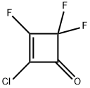 2-Cyclobuten-1-one,  2-chloro-3,4,4-trifluoro- Structure