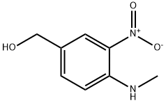 [4-(Methylamino)-3-nitrophenyl]methanol Structure