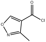 4-Isoxazolecarbonyl chloride, 3-methyl- (9CI) Structure