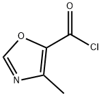 4-METHYLOXAZOLE-5-CARBONYL CHLORIDE 구조식 이미지