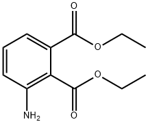 1,2-벤젠디카르복실산,3-a미노-,1,2-디에틸에스테르 구조식 이미지