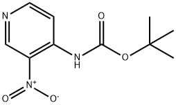 4-(N-BOC-AMINO)-3-NITROPYRIDINE 구조식 이미지