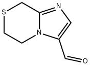 8H-Imidazo[2,1-c][1,4]thiazine-3-carboxaldehyde,5,6-dihydro-(9CI) 구조식 이미지