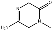 2(1H)-Pyrazinone,5-amino-3,6-dihydro-1-methyl- 구조식 이미지