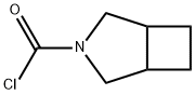 3-Azabicyclo[3.2.0]heptane-3-carbonyl chloride (9CI) Structure