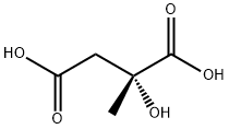 (R)-(-)-CITRAMALIC ACID 구조식 이미지