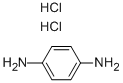 P-페닐렌디아민 디수화염화물 구조식 이미지