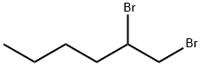 1,2-DIBROMOHEXANE Structure