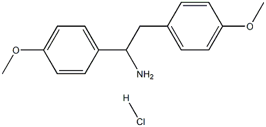 4-메톡시-알파-(4'-메톡시페닐)-페네틸아민염산염 구조식 이미지