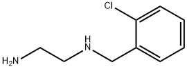 N-(2-클로로벤질)에틸렌디아민 구조식 이미지