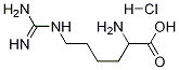 DL-Lysine, N6-(aMinoiMinoMethyl)-, hydrochloride 구조식 이미지