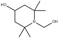 4-HYDROXY-1-(2-HYDROXYETHYL)-2,2,6,6-TETRAMETHYLPIPERIDINE 구조식 이미지