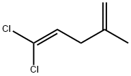 1,1-Dichloro-4-methylpentadiene-1,4 구조식 이미지