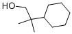 2-CYCLOHEXYL-2-METHYL-1-PROPANOL Structure