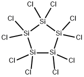 1,1,2,2,3,3,4,4,5,5-decachloropentasilolane Structure