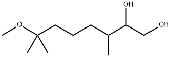 7-Methoxy-3,7-dimethyl-1,2-octanediol Structure