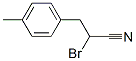 2-BROMO-3-(4-METHYLPHENYL)PROPANENITRILE Structure