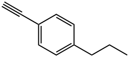 1-Eth-1-ynyl-4-propylbenzene 구조식 이미지