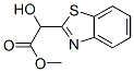 2-Benzothiazoleaceticacid,alpha-hydroxy-,methylester(9CI) Structure