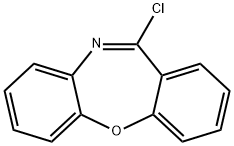 Dibenz[b,f][1,4]oxazepine, 11-chloro- Structure