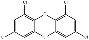 1,3,7,9-tetrachlorodibenzo-p-dioxin Structure