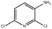 2,6-Dichloropyridin-3-amine 구조식 이미지