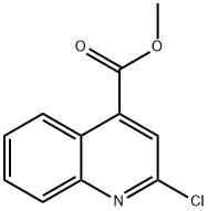 methyl 2-chloroquinoline-4-carboxylate(SALTDATA: FREE) Structure