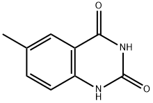 2,4(1H,3H)-Quinazolinedione, 6-methyl- Structure