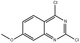 2,4-디클로로-7-메톡시퀴나졸린 구조식 이미지