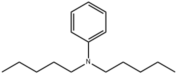 N,N-디펜틸아닐린 구조식 이미지