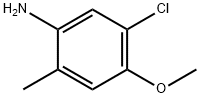 4-Amino-2-chloro-5-methylanisole 구조식 이미지