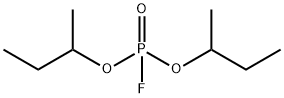 Fluorophosphonic acid di-sec-butyl ester Structure
