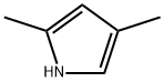 2,4-Dimethylpyrrole 구조식 이미지